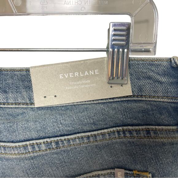 Everlane High Rise Cheeky Jean, Cropped, Casual, Weekend, Brunch 27R NEW - Picture 10 of 14